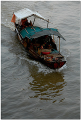 Boot auf dem Yangtse