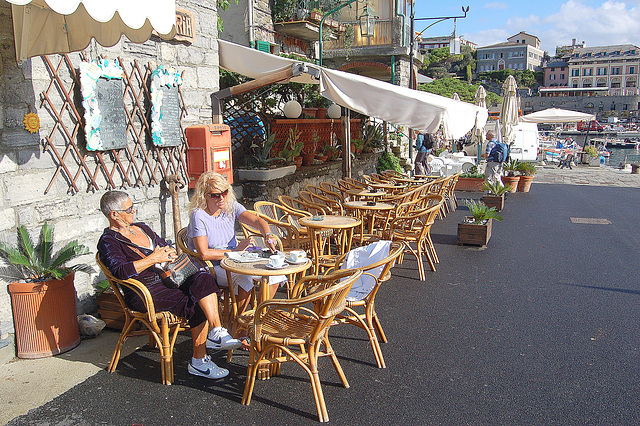 malstreĉitaj turistoj - entspannte Touristen