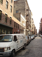 A.H  foods graffitis truck /  New-York city -  July 2008