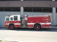 Portland fire dept engine /  Maine USA -  October 11th 2009