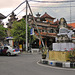 Road junction in Sanur on Bali
