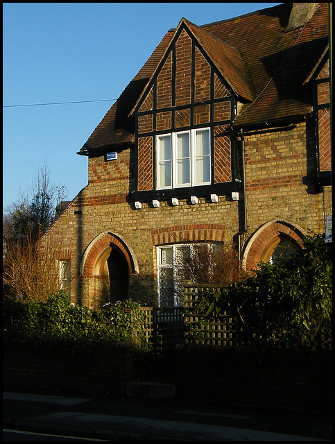 patterned brickwork