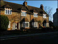 terraced houses in Kingston Road