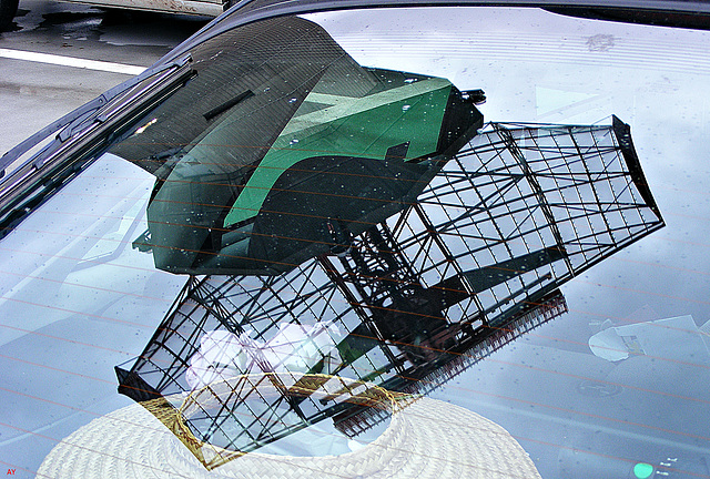 Rear view radar