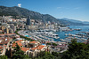 MONACO: Vue de la principauté depuis le rocher.