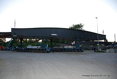 Pont SNCF route du Rhin Réfection 29/05/2009