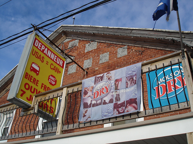 St-Pierre- de- Véronne, Québec, CANADA /   2 mars 2010 - Photo originale