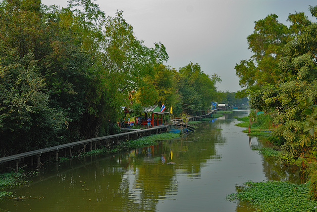 Khlong Sam Wah in Minburi