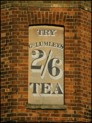 Jericho tea sign