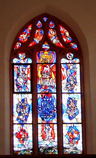 20070423 0142DSCw [D-VS] Glasfenster, Kirche, Unterkirnach