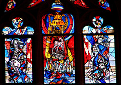 20070423 0143DSCw [D-VS] Glasfenster, Kirche, Unterkirnach