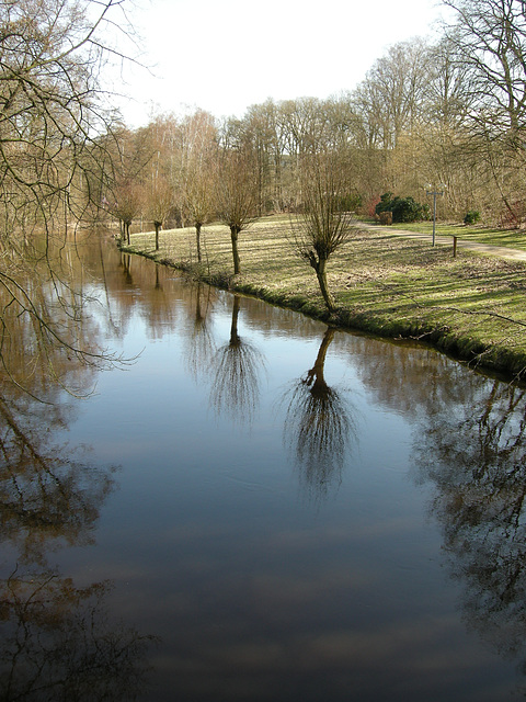 Weg an der Böhme