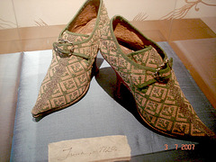 French era podoelegance 1720- Bata Shoe Museum. Toronto, Canada.