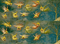 Lamentations des Anges, œuvre de Giotto