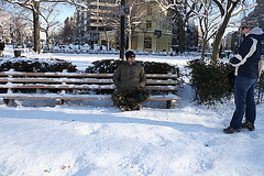 14.DayAfterSnowBlizzard.DupontCircle.WDC.7February2010