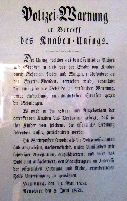 Ach was muß man oft von bösen       Kinder hören oder lesen .... (Wilhelm Busch)