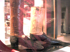 Cowboy Boots /Bata shoe Museum - Toronto, Canada.  July 2007.
