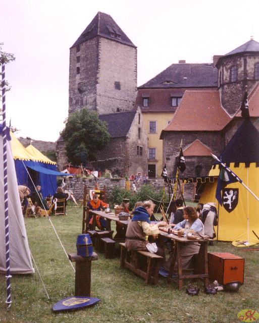 1994 4 Burg Querfurt, Mittelalterfest