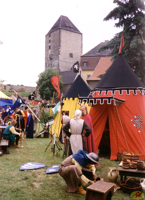 1994 2 Burg Querfurt, Mittelalterfest