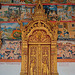 Entrance door into Wat Phone Xai