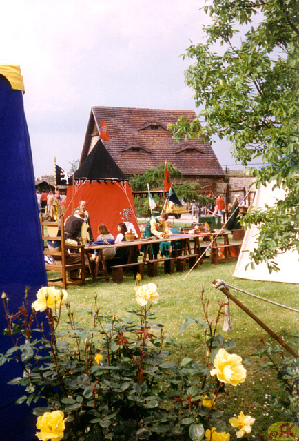 1994 3 Burg Querfurt, Mittelalterfest