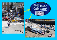 Port Isaac - Car park