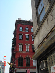 Flag down in New-York -  Juillet 2008