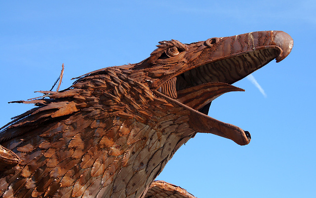 Galleta Meadows Estates Bird Sculpture (3606)