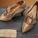 English 1780 era Heels / Bata Shoe Museum. Toronto, Canada.  3 juillet 2007