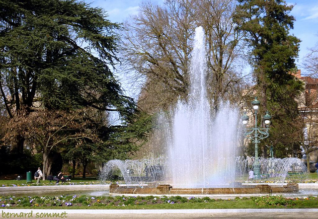 La fontaine du Grand Rond