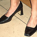 claiborne black heels