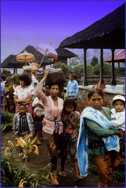 Procession à Bali