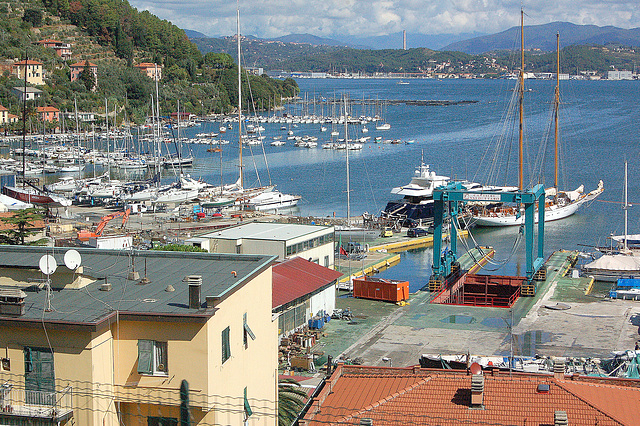 haveno de Portovenere - Hafen von Portovenere