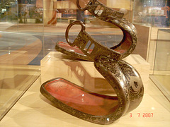 Strappy toboggan footwears /  Bata shoe museum / Toronto, Canada - 3 juillet 2007