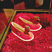 Red dragon head small shoes- Bata Shoe Museum- Toronto, Canada - 3 juillet 2007