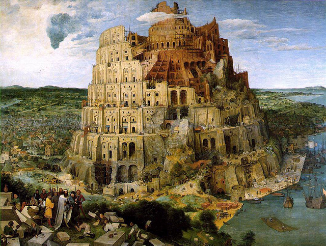 La turkonstruo de Babilono - Der Turmbau zu Babel