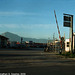 Railway Crossing in the Port of Patras, Peloponnese, Greece, 2009