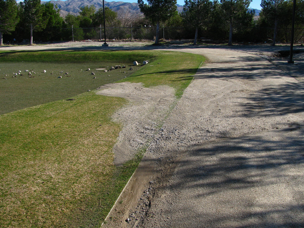 Mission Springs Park Erosion (1951)