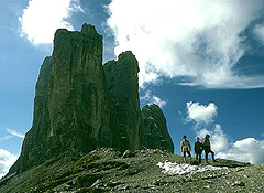 Alpen-5-085-81Shaw Dolomiten Drei Zinnen