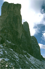 Alpen-5-086-81aw Dolomiten Drei Zinnen