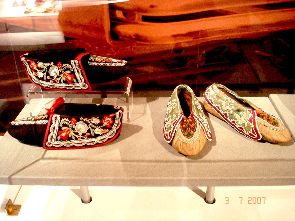 Mocassins  - Bata Shoe Museum- Toronto, Canada- July 2007.