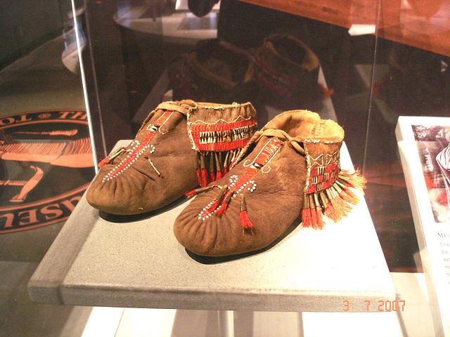 Mocassins  - Bata Shoe Museum- Toronto, Canada- July 2007.