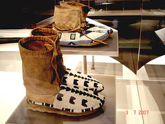 Mocassin Boots- Bata Shoe Museum- Toronto, Canada- July 2007.