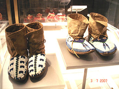 Mocassin Boots - Bata Shoe Museum- Toronto, Canada- July 2007.