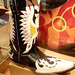 Legendary Cowboy classy Boots. Bata Shoe Museum. Toronto, Canada- 3 juillet 2007