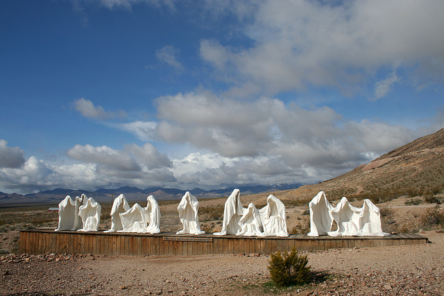 Rhyolite Public Art - Last Supper (5341)