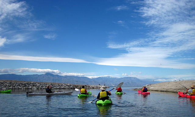 Kayaking On The Salton Sea (0723)