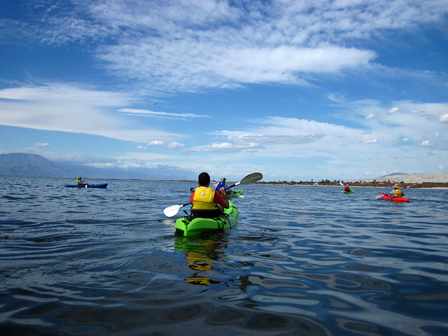 Kayaking On The Salton Sea (0727)