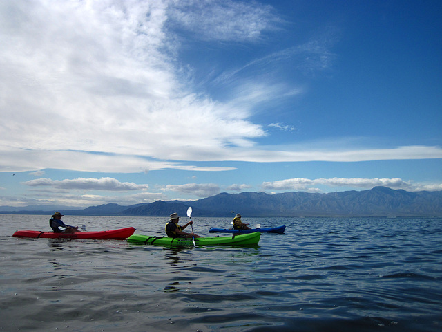 Kayaking On The Salton Sea (0728)