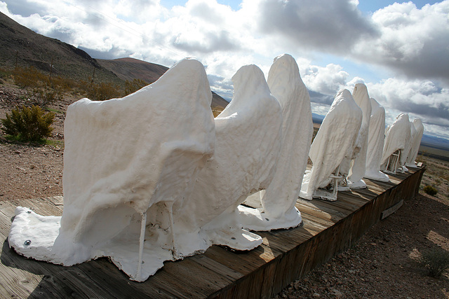 Rhyolite Public Art - Last Supper (5348)